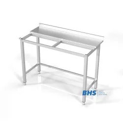 Table avec emplacement pour planche à découper Novameta MP1-WRX-80/60/90