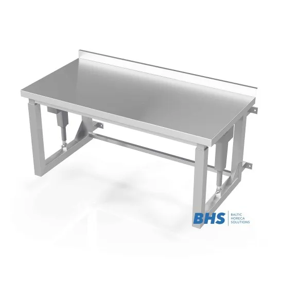 Table à hauteur réglable à fixer au mur