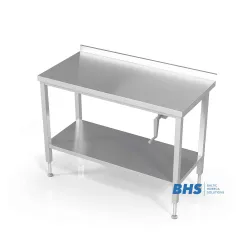 Table à hauteur réglable avec étagère Novameta BHS-QLV-50/60/90