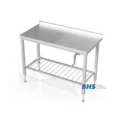 Table à hauteur réglable avec grille Novameta BHS-QSV-40/60/90