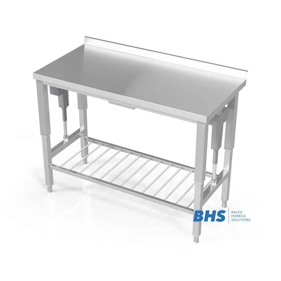 Table à hauteur réglable et grille
