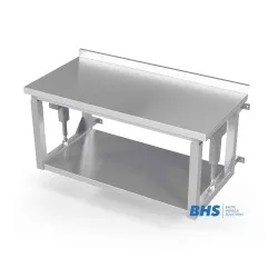 Table de travail murale avec étagère réglable Novameta BHS-XLV-80/60/76