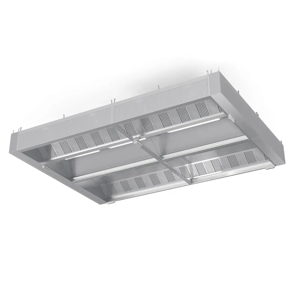 Hotte îlot avec filtres Novameta HNCD-150-160-48