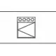 Module avec distributeur de gobelets Novameta BHS-Z-CUPS4H1DR-65/80/90