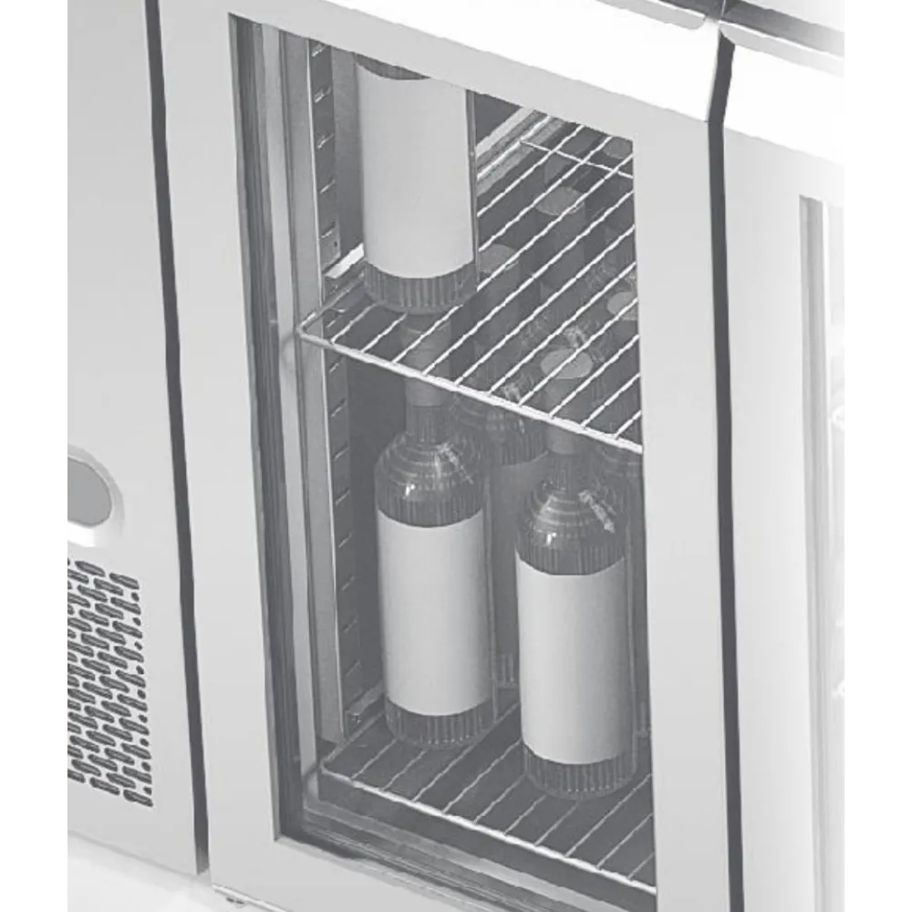 Réfrigérateur d'arrière-bar Novameta BHS-Z-FP0-B438-223/65/86