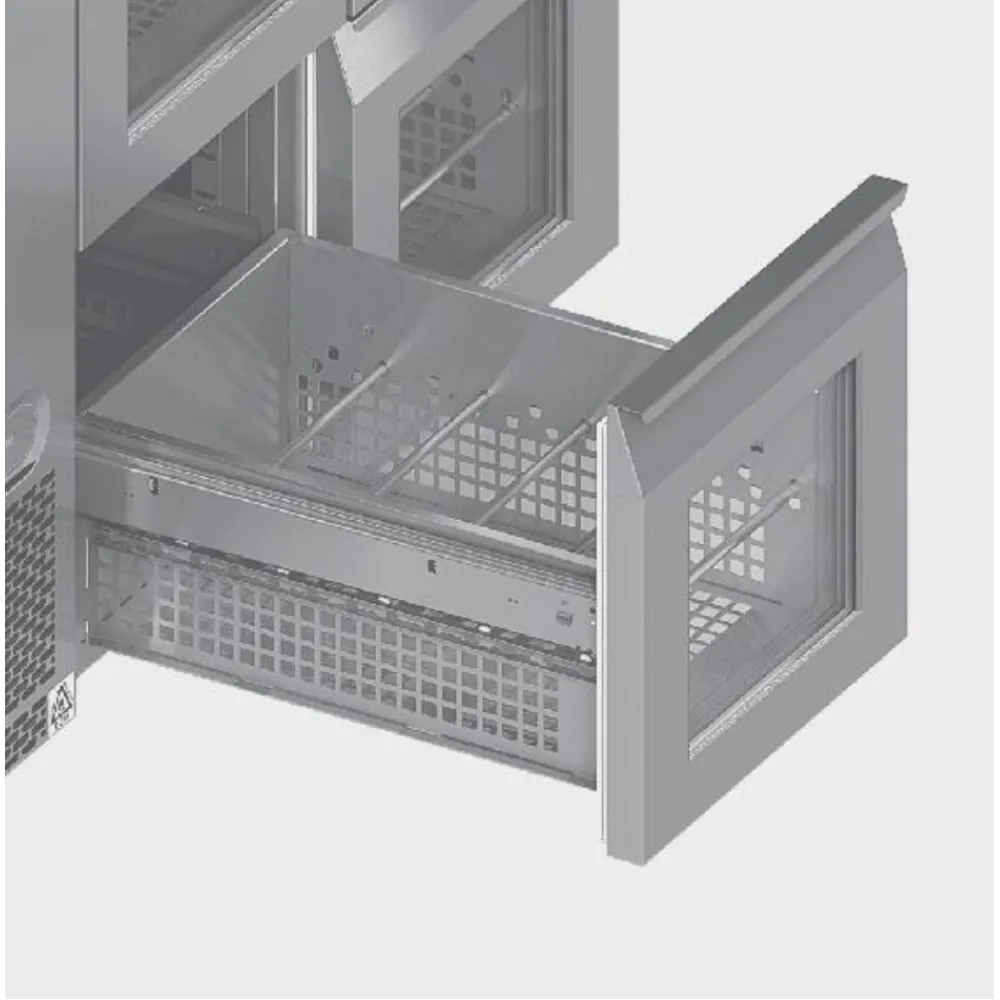 Réfrigérateur d'arrière-bar Novameta BHS-Z-FP0-B313-181/65/86
