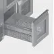 Réfrigérateur d'arrière-bar Novameta BHS-Z-FP0-B313-181/65/86