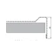 Table de travail en acier inoxydable avec évier et étagère Novameta BHS-PLA-150/60/85