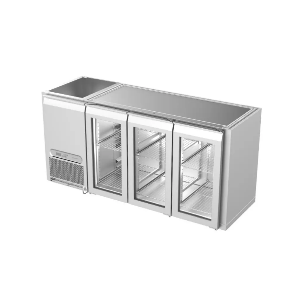 Réfrigérateur d'arrière-bar Novameta BHS-Z-FP0-B313-181/65/86