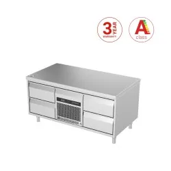 Table réfrigérée basse Novameta BHS-FP0-E226-130/70/65