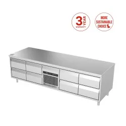 Table réfrigérée basse Novameta BHS-FP0-E428-213/70/65