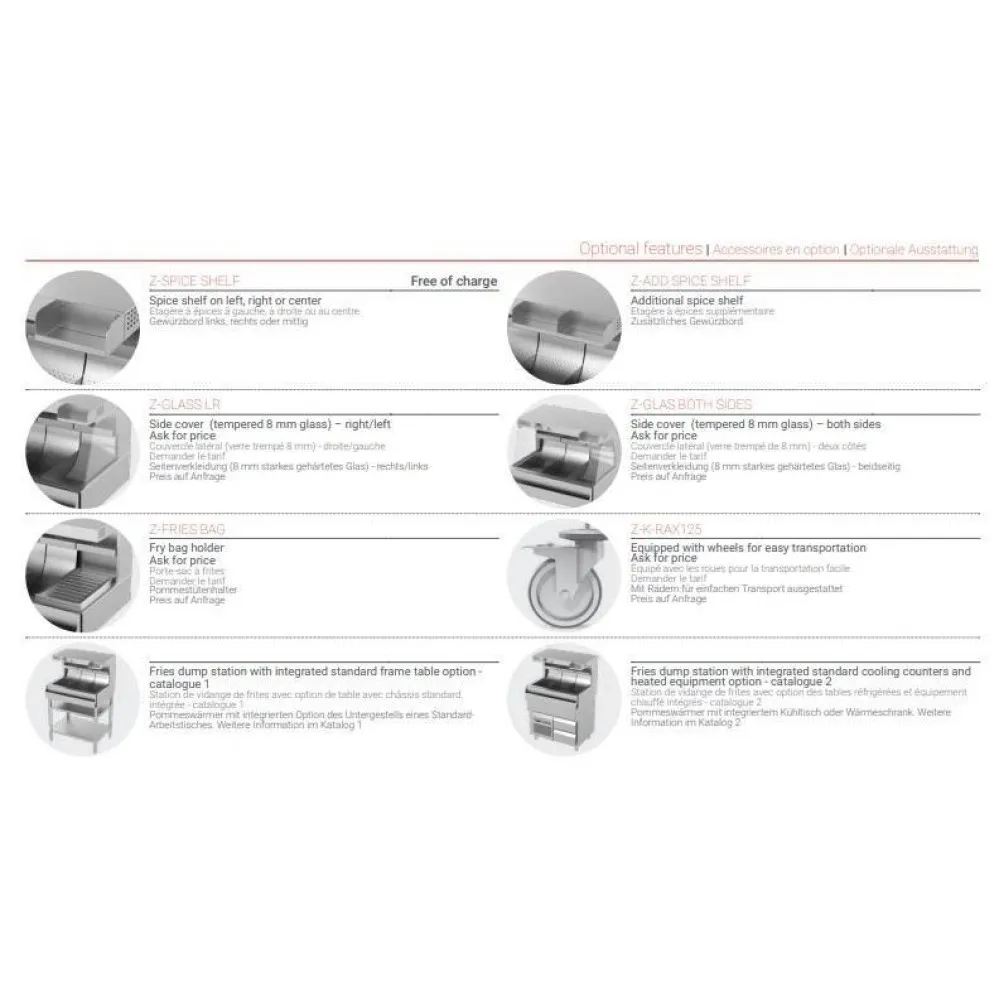 Friteuse Novameta BHS-Z-FRIES3-93/78/67
