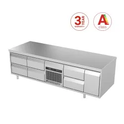 Table réfrigérée basse Novameta BHS-FPS-E327-200/70/65