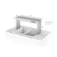 Étagère chauffante pour buffet Novameta LPW13-107/40/40