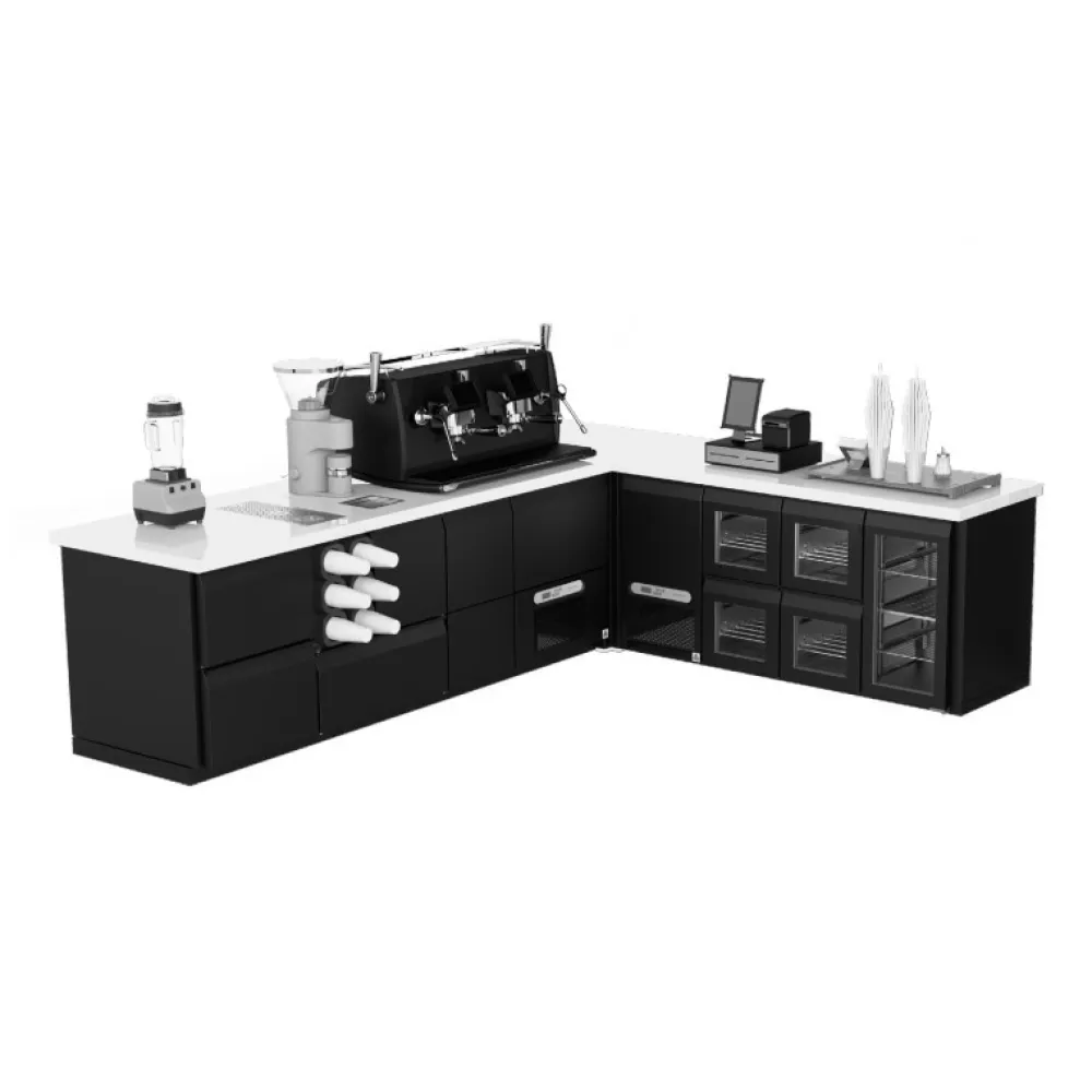 Réfrigérateur d'arrière-bar Novameta BHS-Z-FP0-B303-181/65/86