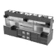 Réfrigérateur d'arrière-bar Novameta BHS-Z-FP0-B404-2230/65/86