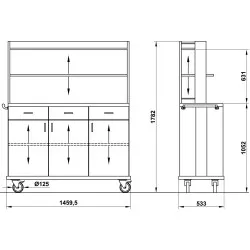 Station de service pour serveurs ROCAM 01500ALK3APBR