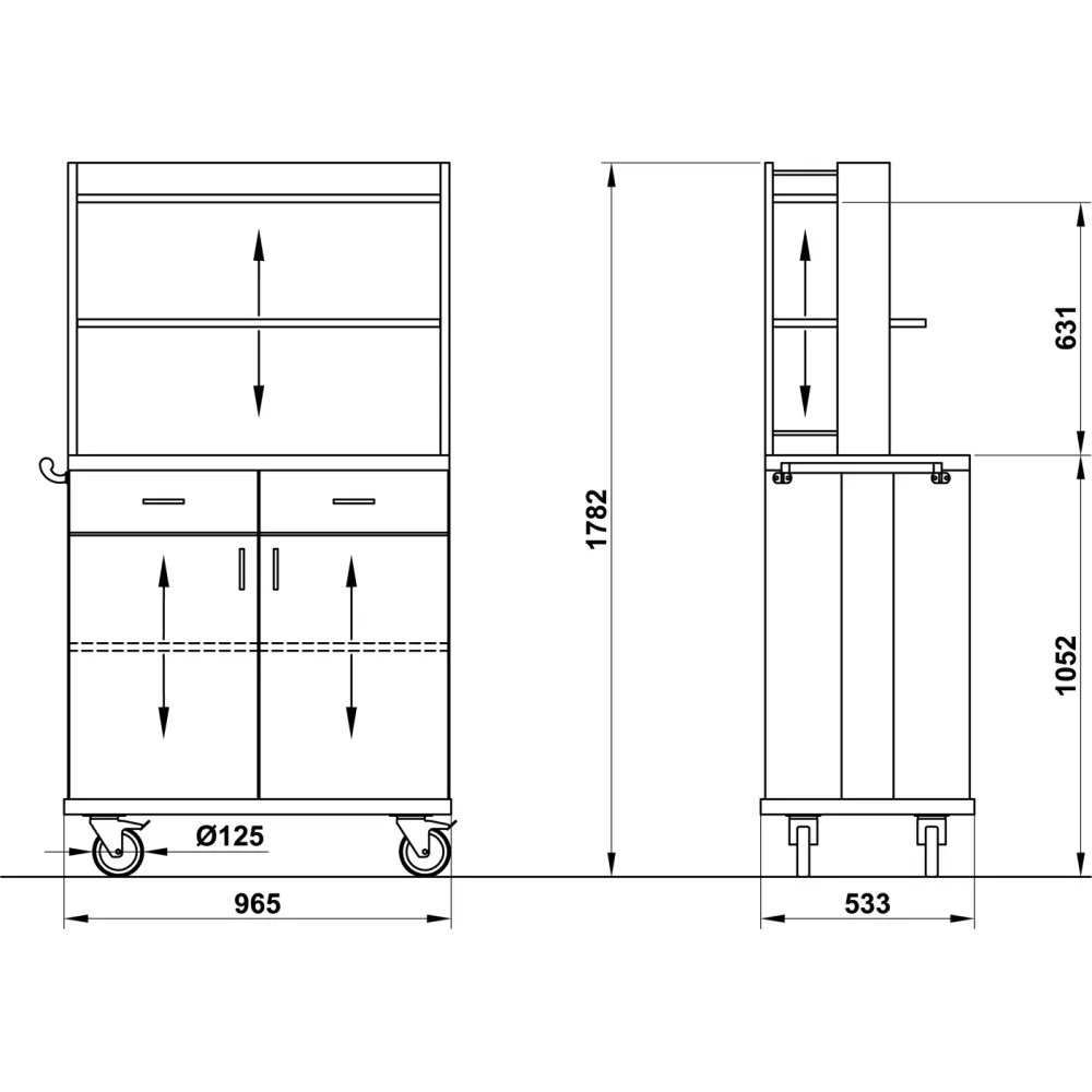 Station de service pour serveurs ROCAM 01500ALK2APBR