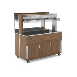 Vitrine libre-service ROCAM 01000HALO3FPCW
