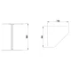 Vitrine libre-service ROCAM 01000ATHA/1