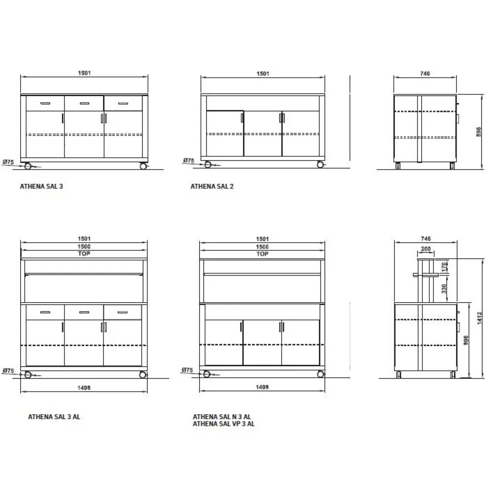 Vitrine libre-service ROCAM 010VPATHSAL2