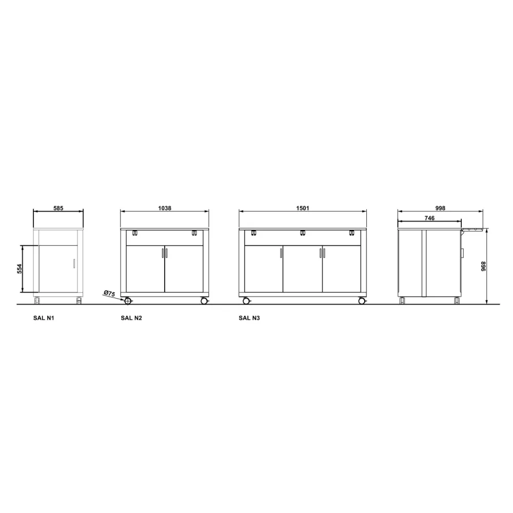 Vitrine libre-service ROCAM 010MOATHN2