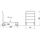 Chariot-plateforme ROCAM 04000BAC100IN