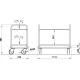Chariot de service ROCAM 04000DRARININ