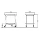 Chariot de service ROCAM 005LEARI/2S
