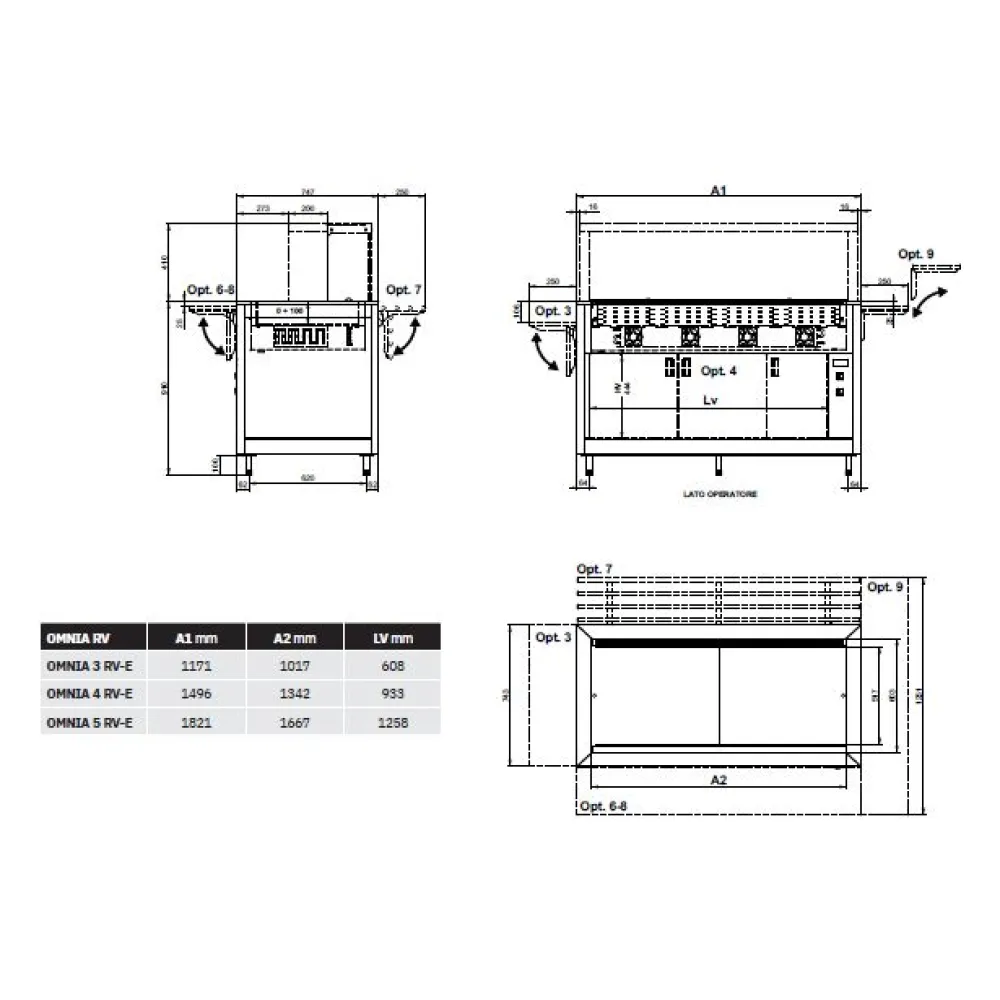 Module réfrigéré ROCAM 01900OM3RV/E