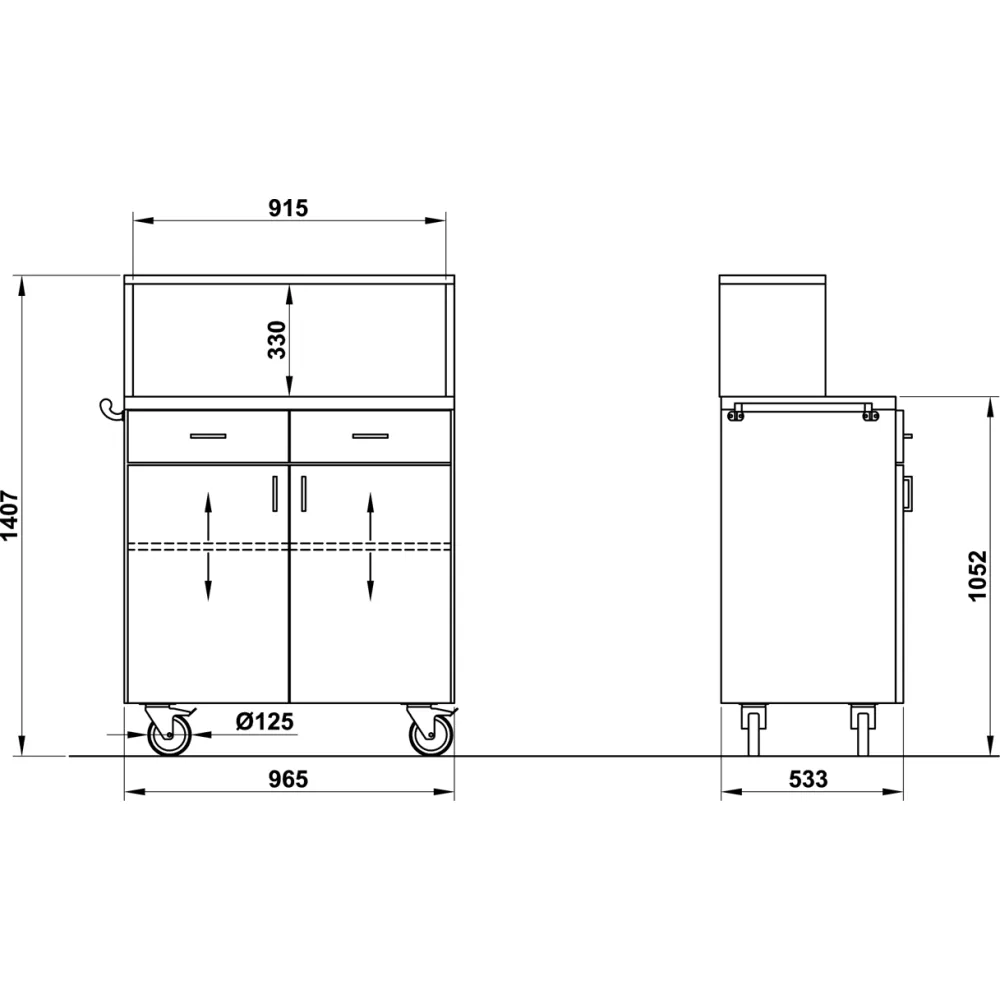 Station de service pour serveurs ROCAM 015INPOL2AL