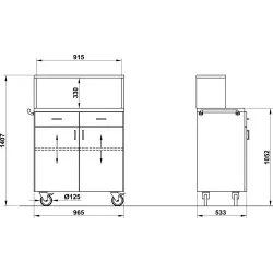 Station de service pour serveurs ROCAM 015INPOL2AL