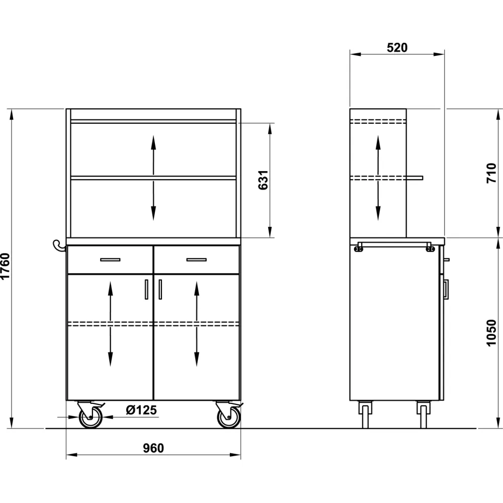 Station de service pour serveurs ROCAM 015INPOL2AP