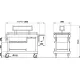 Chariot de service ROCAM 008INARTPBML