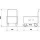 Chariot-plateforme ROCAM 04000V/VERDIN