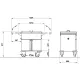 Bain-marie ROCAM 03500TOR/CHIN