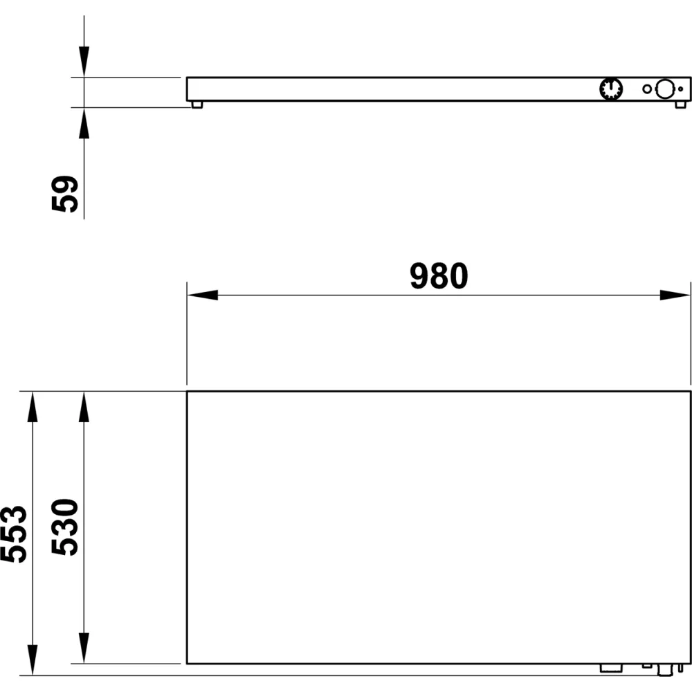 Lampe pour zone de service ROCAM 03600VUL3/1