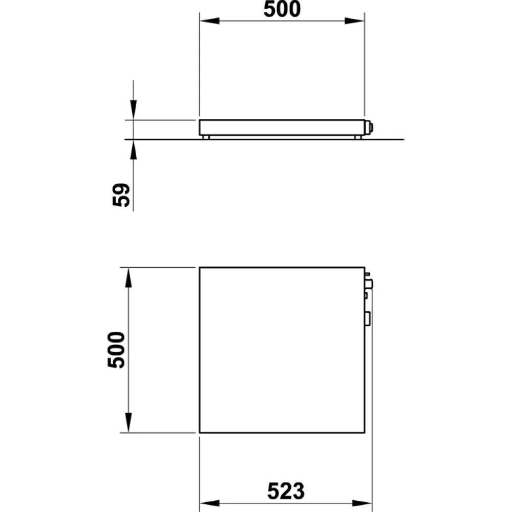 Lampe pour zone de service ROCAM 03600VUL5X5
