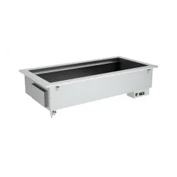 Bain-marie chaud à encastrer ROCAM 006INDROP2BM