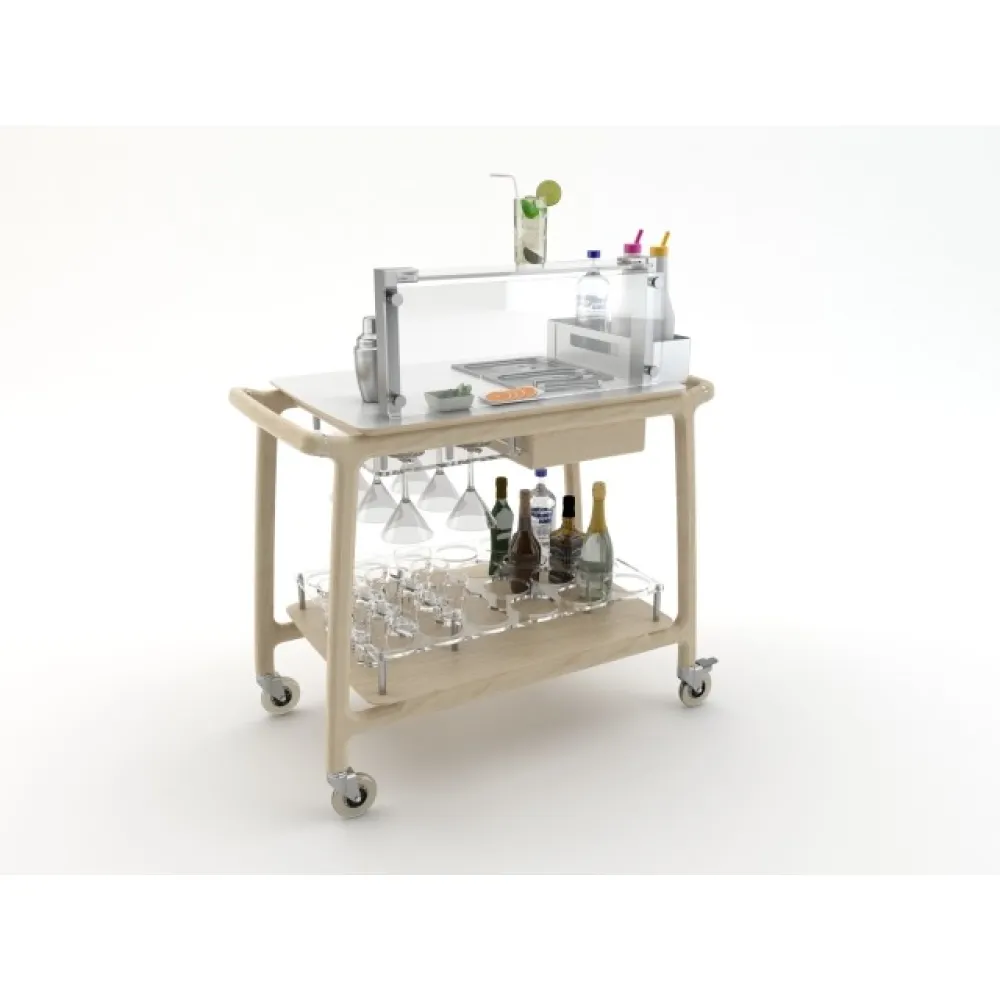 Chariot de service ROCAM 005LEARI/BAR