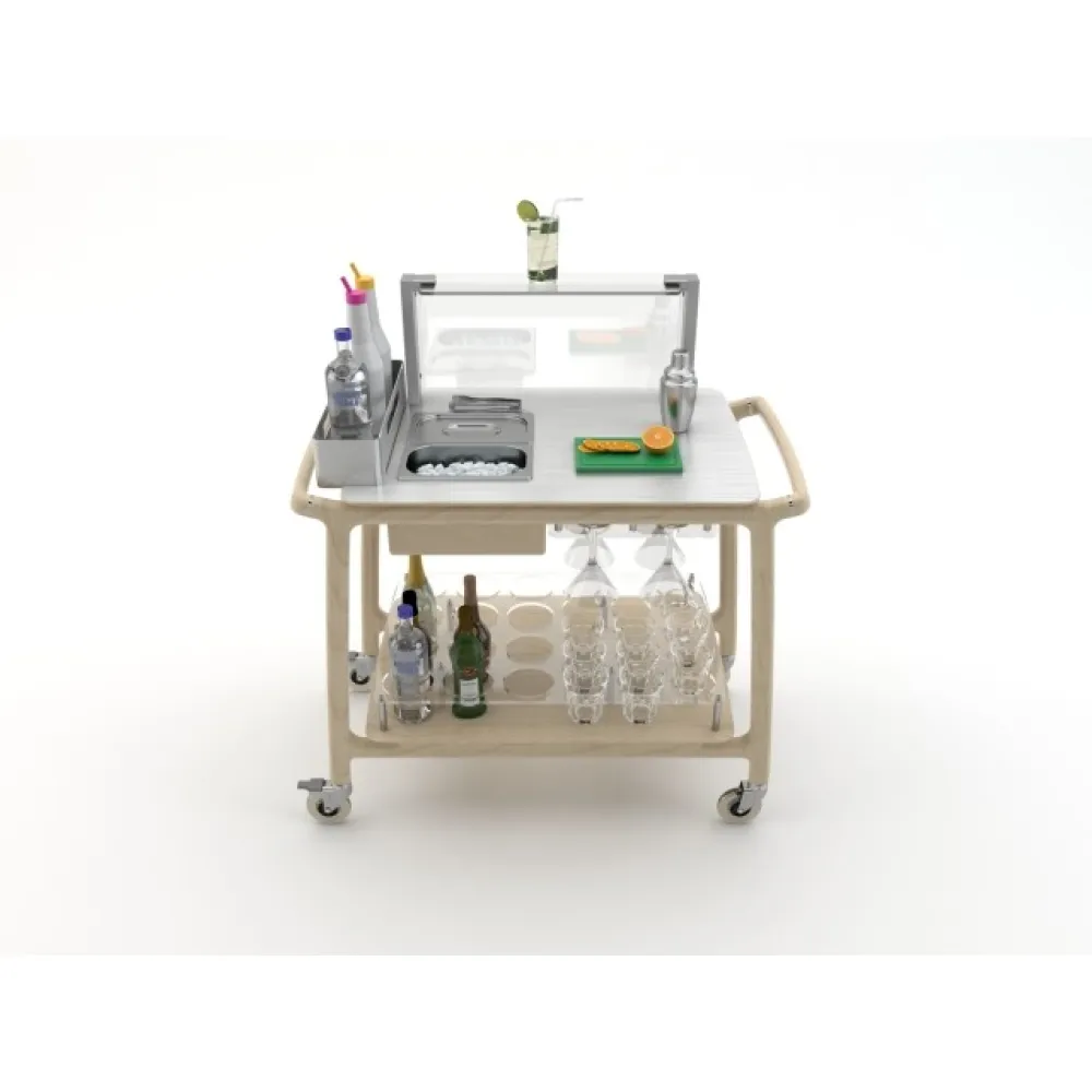 Chariot de service ROCAM 005LEARI/BAR