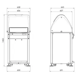 Laminoir à pâte ROLLMATIC DIRO DR-S/11