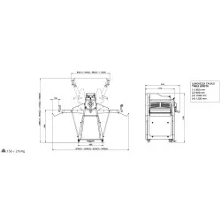 Laminoir à pâte ROLLMATIC R55/08