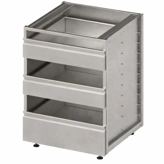 Modules d'armoire pour paniers de lave-vaisselle