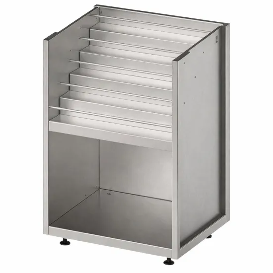 Modules de meubles ouverts avec cascade à bouteilles
