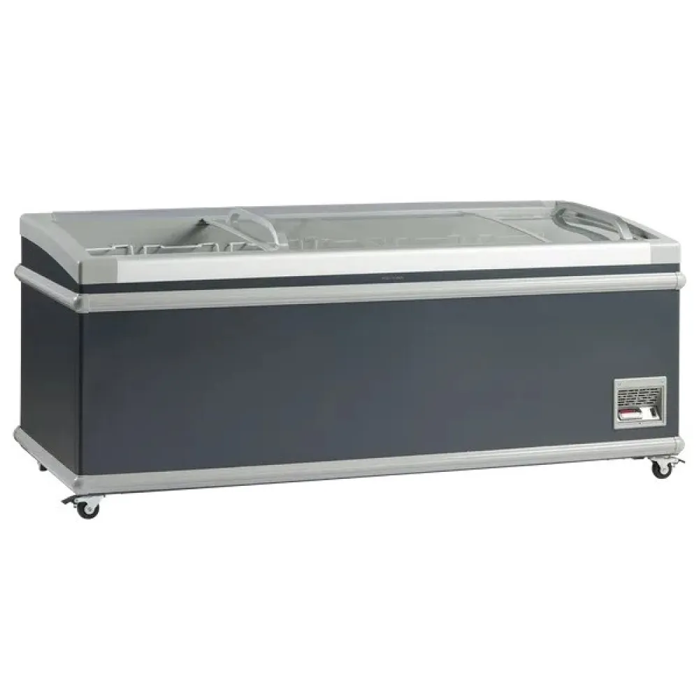 Congélateur coffre vitrine SCANDOMESTIC 23424410000SIF600C