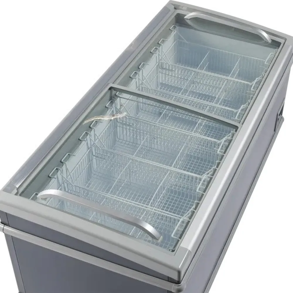 Congélateur coffre vitrine SCANDOMESTIC 23424410000SIF600C