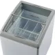 Congélateur coffre vitrine SCANDOMESTIC 23424310000IC155D