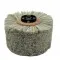 Brosse de polissage à poils en fil de laine, claire HEUTE 001-0320