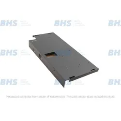 Plaque arrière de hotte noire Tefcold SpareParts 10211